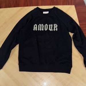 Black Amour Sweatshirt